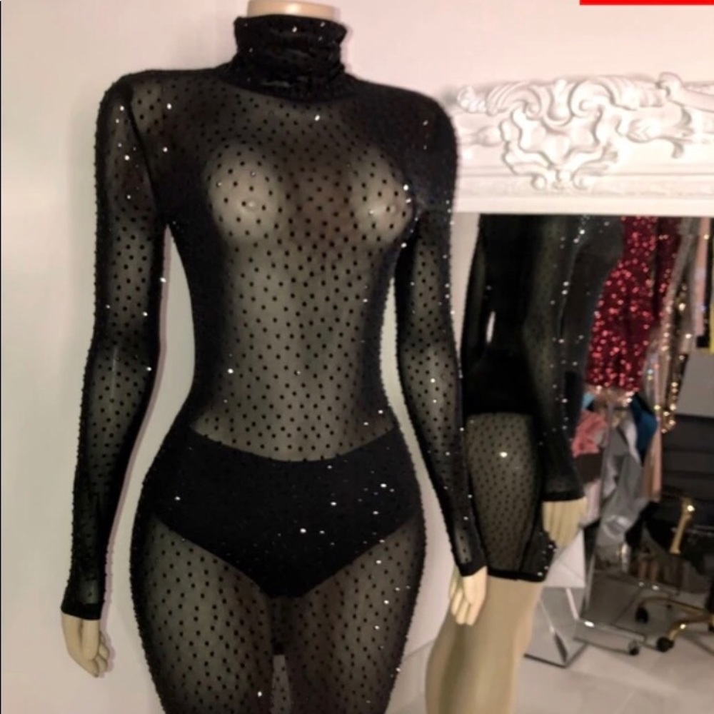 Lynira Label The EDELYN Rhinestone Dress